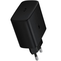 Samsung USB-C gyári hálózati töltő, 45W, fekete, EP-TA845EBE (Bulk)