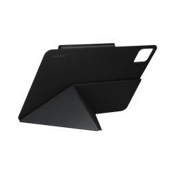 Xiaomi Pad 7 Pro / Pad 7 gyári oldalra nyíló, kitámasztható mappa tok ceruza tartóval, fekete