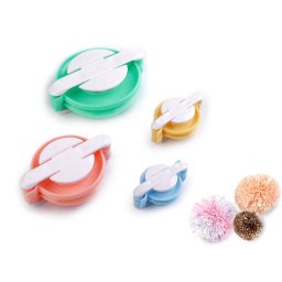 Pom pom / Bojt készítő készlet 4 db-os