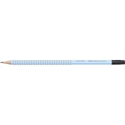 Grafitceruza B,radíros háromszögletű GRIP 2001 Faber-Castell égkék test