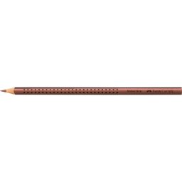 Színes ceruza háromszögletű GRIP Faber-Castell metál rézvörös