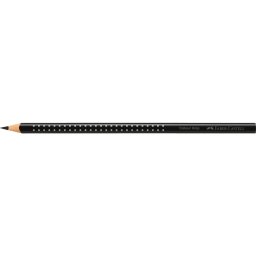 Színes ceruza háromszögletű GRIP Faber-Castell fekete