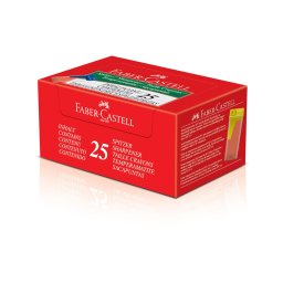 Hegyező 1 lyukú műanyag, tartályos 125LV Faber-Castell átlátszó test vegyes színben