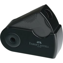 Hegyező mini tartályos SLEEVE harmónia színben Faber-Castell égkék,fekete,rózsaszín