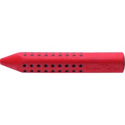 Radír háromszögletű GRIP 2001 Faber-Castell piros,kék
