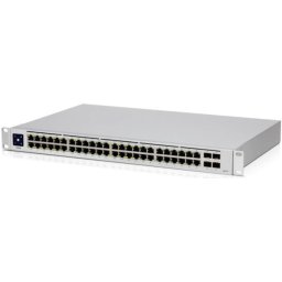 Ubiquiti UniFi USW-48-POE 48port GbE LAN 32x PoE+ 4xGbE SFP port L2 menedzselhető switch