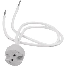 Optonica beépíthető kerámia MR16 foglalat vezetékkel DC:12V 5186