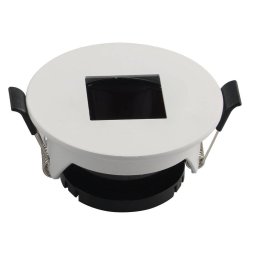 Optonica Beépíthető spot lámpatest, négyzetes fehér előlap, GU10-es foglalat, MAX 35W, 2031