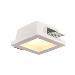 Optonica mennyezeti szerelvény Trimless süllyesztett négyzet alakú mattüveg, fehér házas , GU10-es foglalat, MAX 35W, 2066