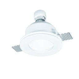 Optonica mennyezeti szerelvény Trimless süllyesztett, kerek mattüveg , GU10-es foglalat, MAX 35W, 2068