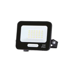 Optonica city line LED reflektor 20W 1800lm 6000K fekete 15819