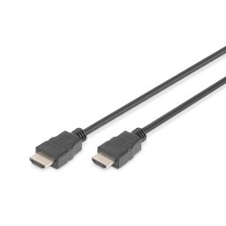 Digitus HDMI High Speed Ethernet csatlakozókábel, 2x árnyékolt, 3m