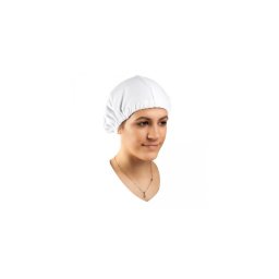 Kozmetikai sapka sima pamut, fehér