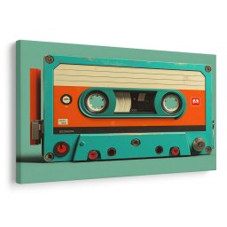 Kép retro magnókazetta