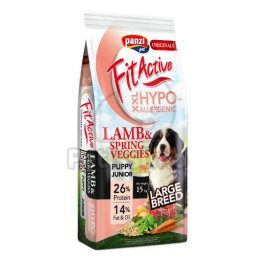 Panzi FitActive Originals XXL Hypoallergenic Puppy&Junior Large Breed száraz kutyatáp - bárány, tavaszi zöldségek 15 kg