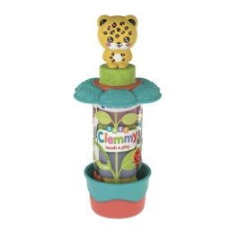 Színes Clemmy Garden Leopard puha építőkocka szett 7 db-os Clementoni