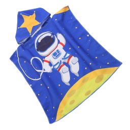 Gyerek poncsó GALAXIO kék Méret: 60 x 120 cm