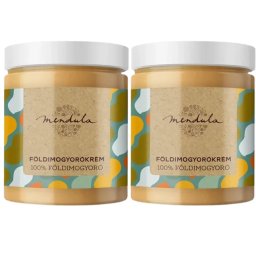 Mendula 100% Földimogyoróvaj DUO 2X1000 g