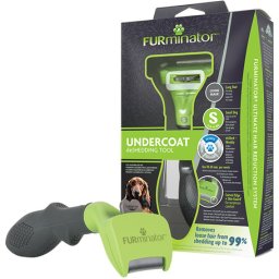 FURminator Long Hair kutyakefe (S; Kistestű kutyáknak) - Új változat