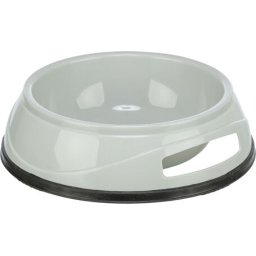 Trixie műanyag kutyatál csúszásbiztos gumi aljjal vegyes színekben (1.5 liter, ø 20 cm)