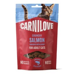 CarniLove Cat Crunchy Snack lazaccal és mentával (4 tasak | 4 x 50 g) 200gr
