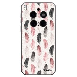 Fekete szilikon tok az alábbi mobiltelefonokra Vivo X300 Pro - Feather 2