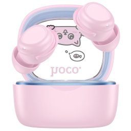 HOCO vezeték nélküli fülhallgató bluetooth TWS gyerekeknek EW111 rózsaszín