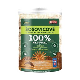 Celpo lencse tallérok tengeri sóval gluténmentes 90g