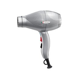 GAMMA+ E-T.C. Light PREMIUM Turbo Compressor Tormalionic Professzionális hajszárító 1800-2100 W (Silver Fényes)