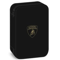 Lamborghini többszintes tolltartó - fekete arany emblémával - Ars Una