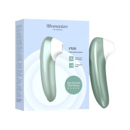 Womanizer Pro - léghullámos csiklóizgató (zöld)