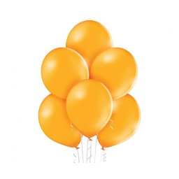 Belbal, narancs, pasztel lufi, 30 cm, 50 db/cs