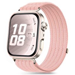 Tech-Protect Huawei Watch Fit 5 / 5 Pro / 4 / 4 Pro / 3 nylon szíj, rózsaszín