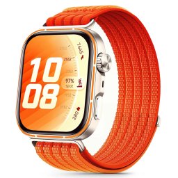 Tech-Protect Huawei Watch Fit 5 / 5 Pro / 4 / 4 Pro / 3 nylon szíj, narancs