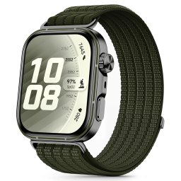 Tech-Protect Huawei Watch Fit 5 / 5 Pro / 4 / 4 Pro / 3 nylon szíj, zöld