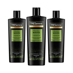 TRESemmé sampon kókuszolajjal kókuszolajjal hullámos és göndör hajra (3x400 ml)