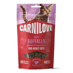 CarniLove Cat Crunchy Snack bivallyal és áfonyával macskáknak (4 tasak | 4 x 50 g) 200gr