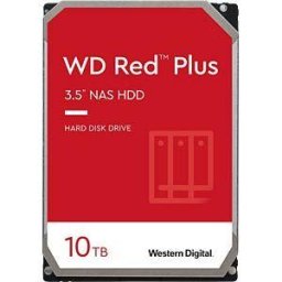 QNAP WD, HDD, Red Plus, SATA III, 3,5 hüvelyk, 10TB, WD100EFGX