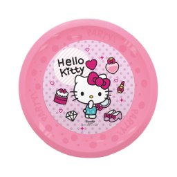 Hello Kitty Fashion micro prémium műanyag lapostányér 4 db-os szett 21 cm
