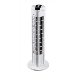 Hordozható torony ventilátor 50 W távirányitós fehér 2év/Entac