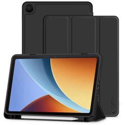 Tech-Protect SC Pen Xiaomi Redmi Pad 2 9.7" oldalra nyíló, kitámasztható mappa tok ceruza tartóval, fekete