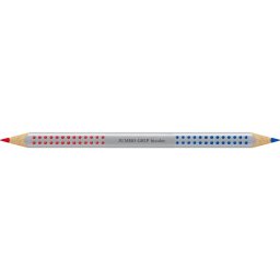 Postairón, vastag, Grip Jumbo Faber-Castell piros-kék