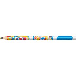 Varázsceruza háromszögletű Jumbo Faber-Castell alap színek piros, kék, sárga