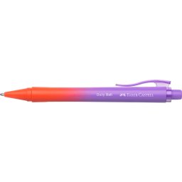 Golyóstoll DAILY BALL XB Faber-Castell színátmenetes piros-lila test