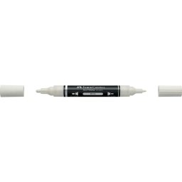 Akril marker kétvégű MULTIMARK 101 Faber-Castell fehér