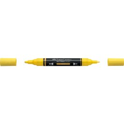 Akril marker kétvégű MULTIMARK 108 Faber-Castell sárga