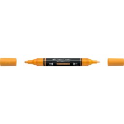 Akril marker kétvégű MULTIMARK 309 Faber-Castell világos narancs