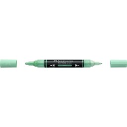 Akril marker kétvégű MULTIMARK 412 Faber-Castell mentazöld