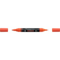 Akril marker kétvégű MULTIMARK 115 Faber-Castell narancs
