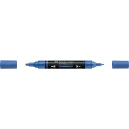 Akril marker kétvégű MULTIMARK 140 Faber-Castell világoskék